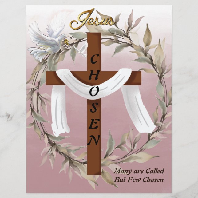 Chosen They Shall Proclaim Personalised Stationary (Front)