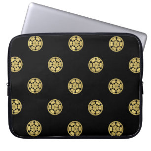 Chosokabe Mon Japanese samurai clan Laptop Sleeve