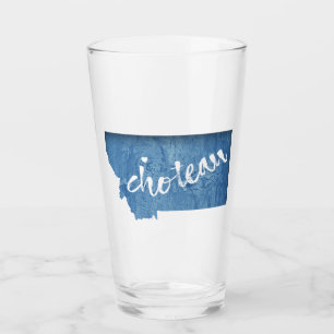 Choteau Montana Wood Grain Glass