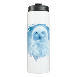 Chouette Bird Animal Life Wild Forest Nature Thermal Tumbler