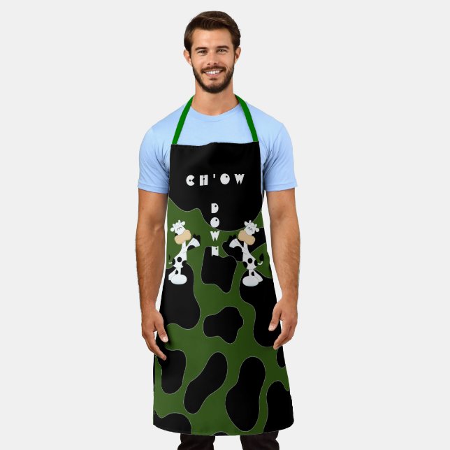 Chow All-Over Print Apron (Worn)