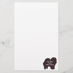 Chow Chow BFF Stationery