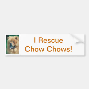 Chow Chow Bumper Sticker