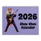 Chow Chow Calendar