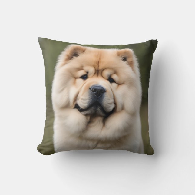 Chow Chow Cushion (Front)