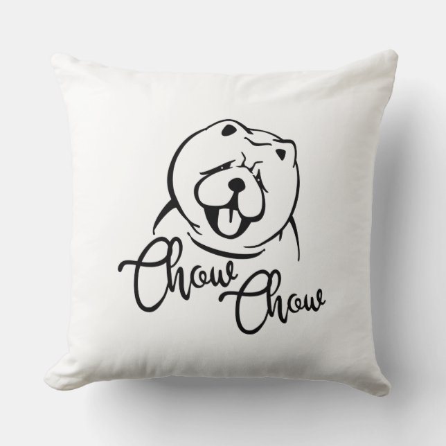 Chow-chow Cushion (Front)