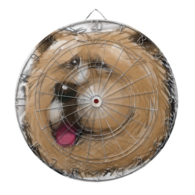Chow Chow Dartboard (Front)