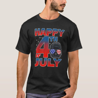 Chow Chow Dog 4th Of July Patriotic America Flag S T-Shirt