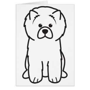 Chow Chow Dog Cartoon