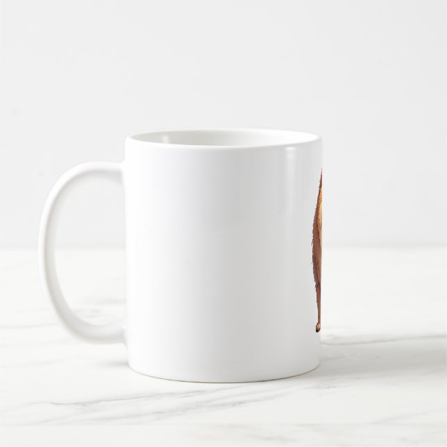Chow Chow Dog Chinese Dog Breed for a Chow Chow Co Coffee Mug (Left)