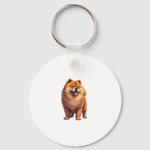 Chow Chow Dog Chinese Dog Breed for a Chow Chow Co Key Ring