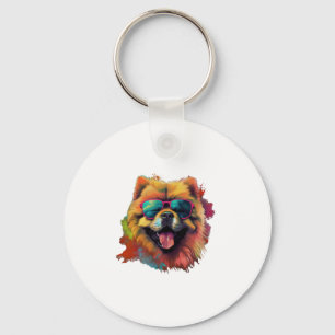 Chow Chow Dog Chinese Dog Breed for a Chow Chow Key Ring