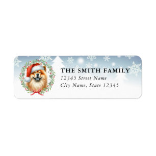 Chow Chow Dog Return Address Labels
