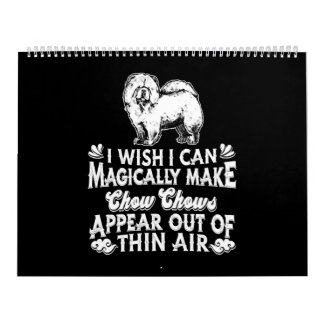 Chow Chow Dogs Calendar