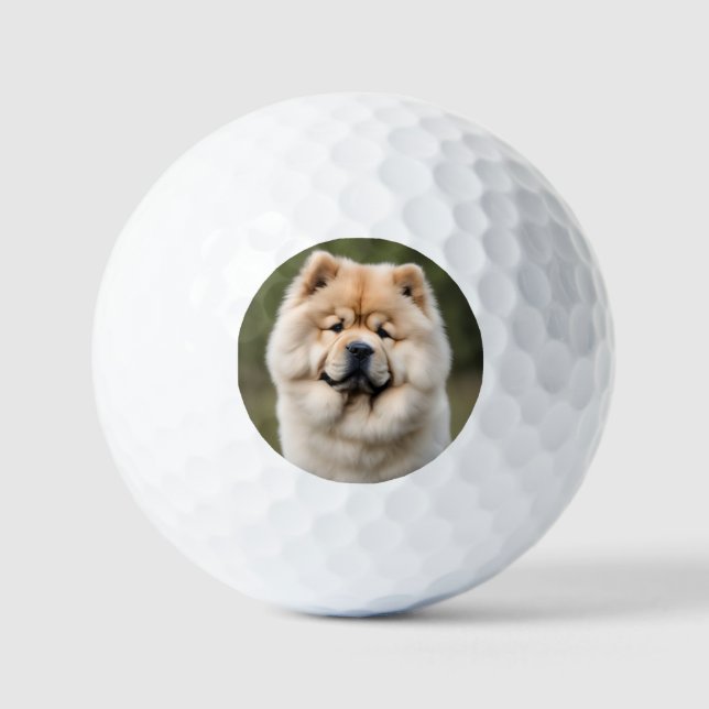 Chow Chow Golf Balls (Front)