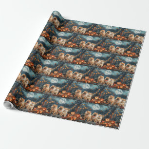 Chow Chow Halloween Spooky Wrapping Paper