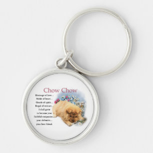 Chow Chow Heritage of Love Key Ring