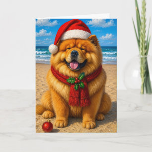 Chow Chow Holiday Card