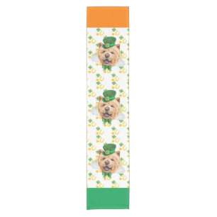 Chow Chow Holiday Home Decor St Patricks Day Short Table Runner