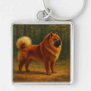 Chow Chow Key Ring