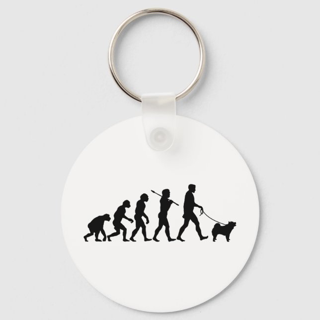 Chow Chow Key Ring (Front)