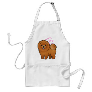 Chow Chow Love Standard Apron