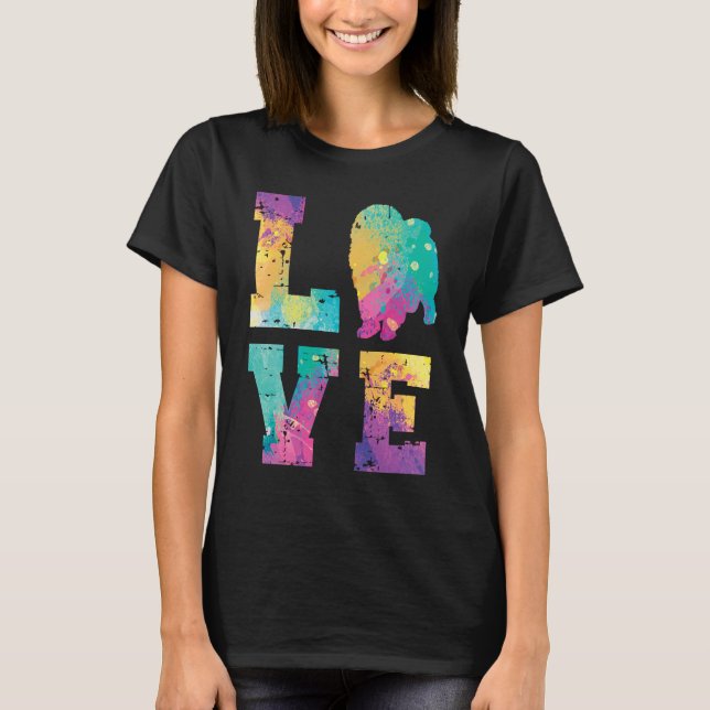 Chow Chow Love T-Shirt (Front)