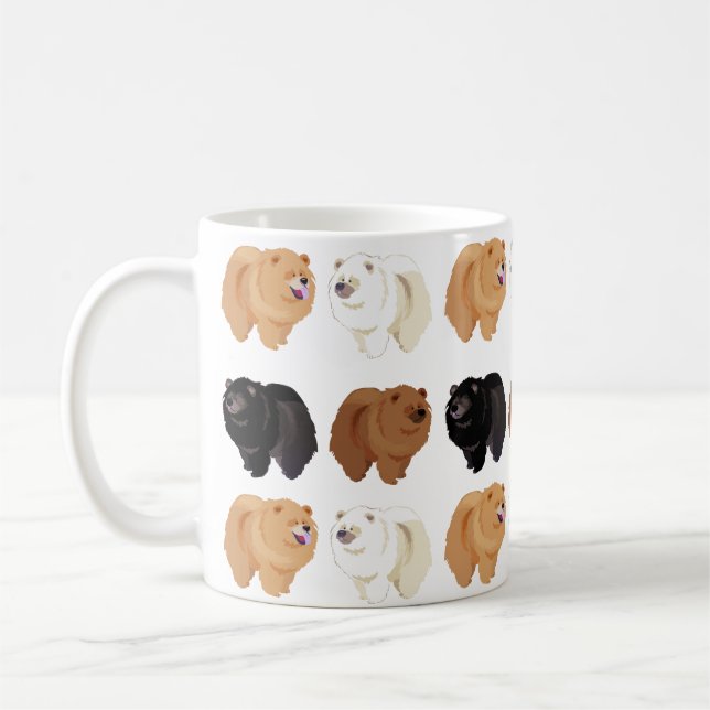 chow chow mug (Left)