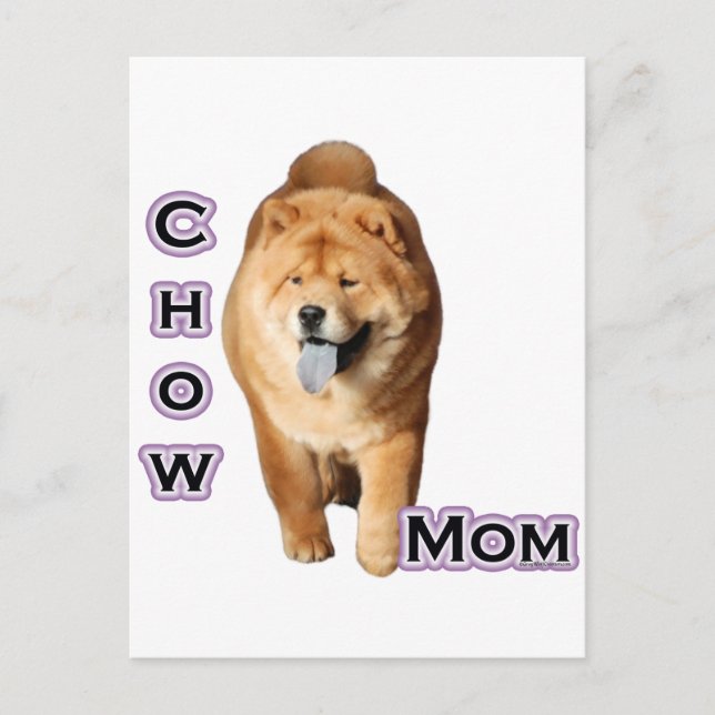 Chow Chow Mum 4 Postcard (Front)