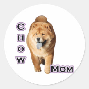 Chow Chow Mum 4 - Sticker