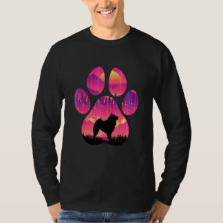 Chow Chow Paw Mom Dad Dog Women Men T-Shirt