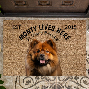 Chow Chow Personalised Pet Doormat