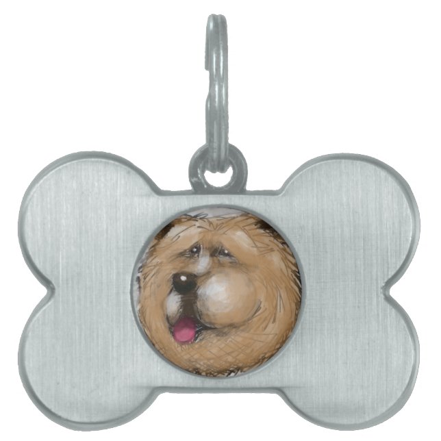 Chow Chow Pet Tag (Front)