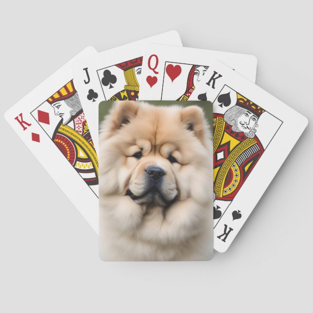 Chow Chow Playing Cards (Back)