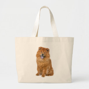 Chow Chow Puppy Dog Love Canvas  Totebag Large Tote Bag
