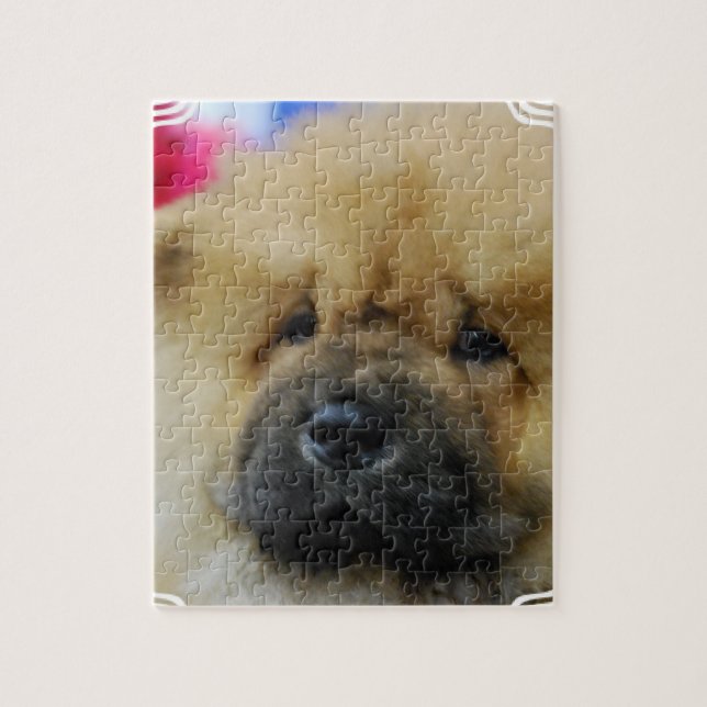 Chow Chow Puppy Jigsaw Puzzle (Vertical)