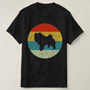 chow chow retro vintage silhouette 70s T-Shirt
