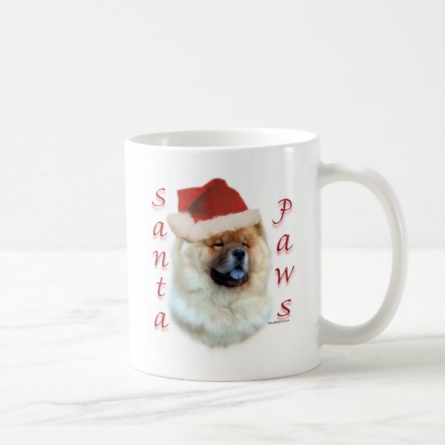 Chow Chow Santa Paws Coffee Mug (Right)