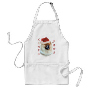 Chow Chow Santa Paws Standard Apron