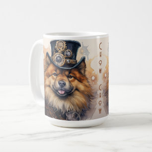 Chow Chow Steampunk Dog Coffee Mug