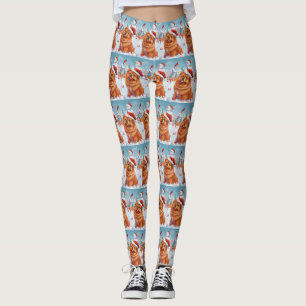 Chow Chow Winter Wonderland Christmas Joy  Leggings