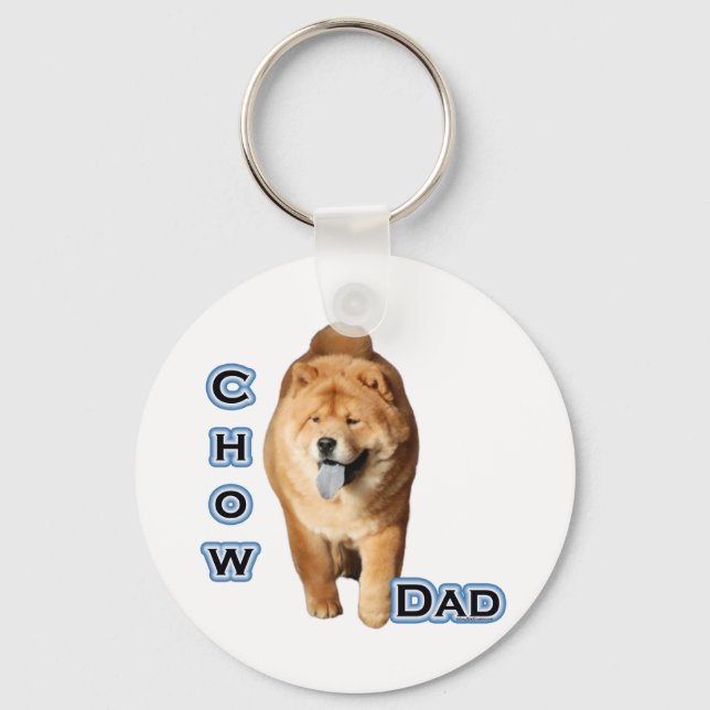 Chow Dad 4 - Keychain (Front)