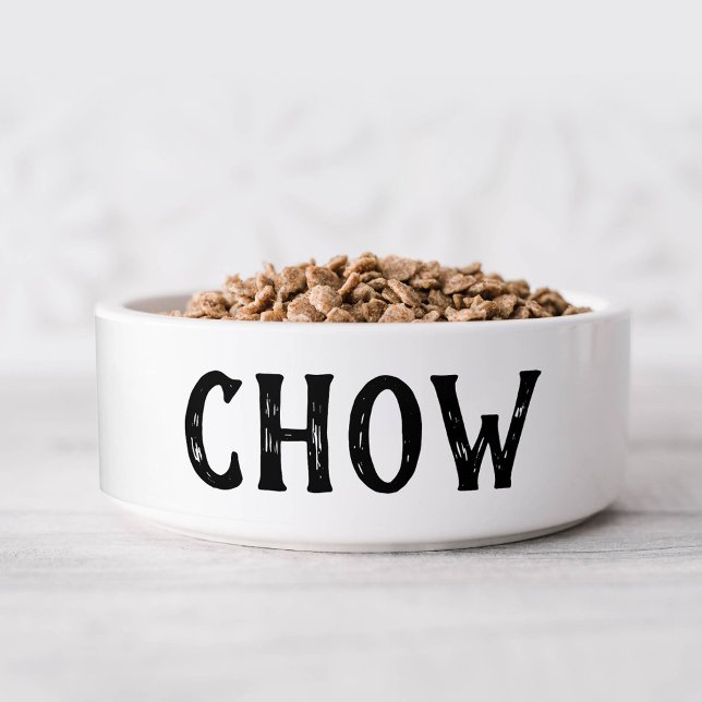 Chow Personalised Small Dog Bowl (Creator Uploaded)