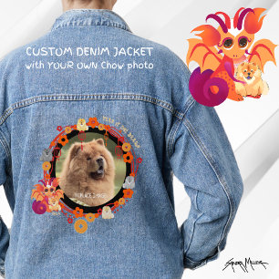CHOW YEAR OF DRAGON - YOUR PHOTO denim jacket