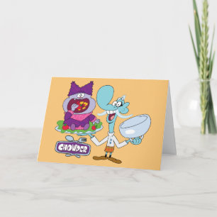 Chowder and Mung Daal Card
