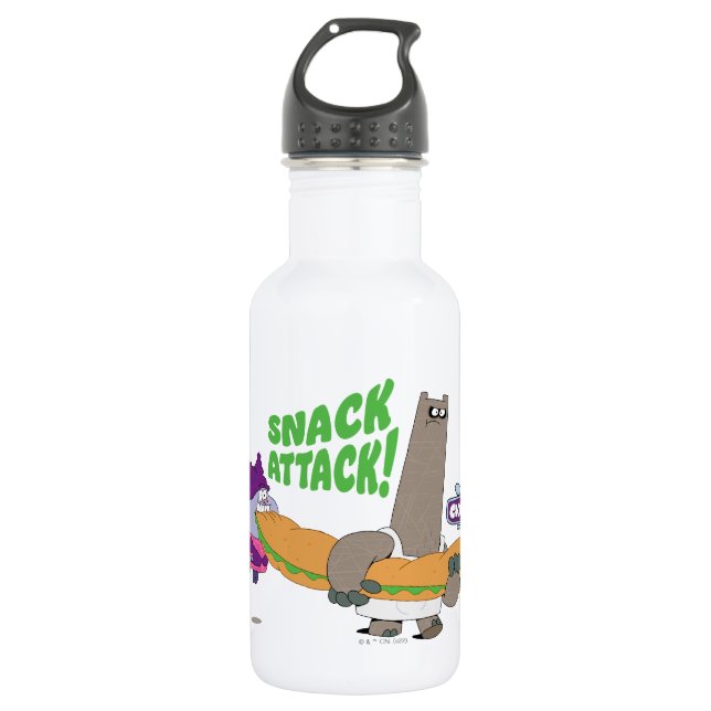 Chowder and Shnitzel 532 Ml Water Bottle (Front)