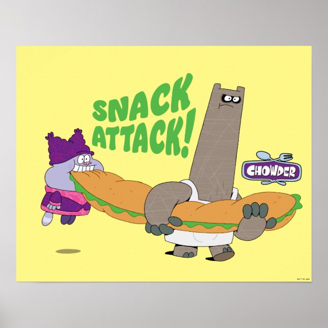 Chowder and Shnitzel Poster (Front)