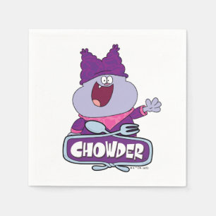 Chowder Waving Napkin