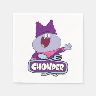 Chowder Waving Napkin