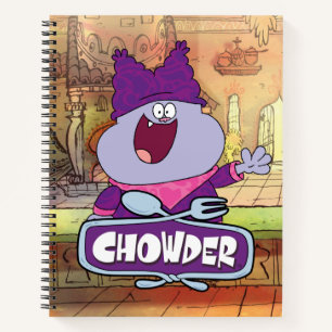 Chowder Waving Notebook